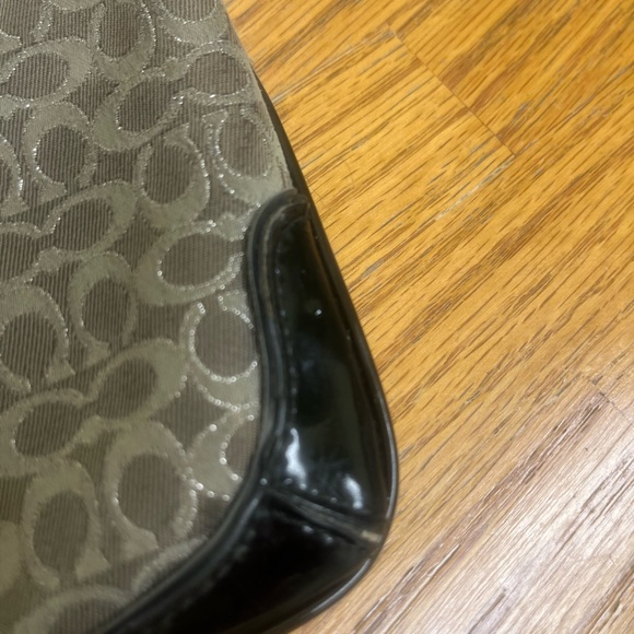 Coach Gray and Black Women's small crossbody - Picture 12 of 16